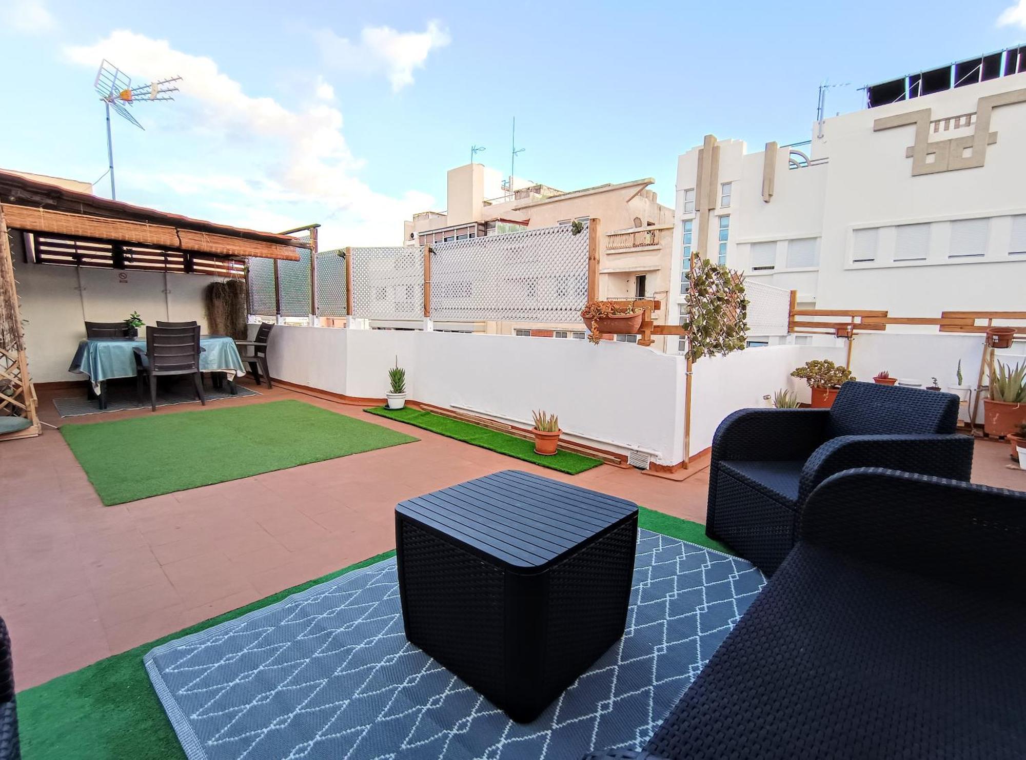 Center Santa Cruz, Alojamiento Centrico Con Gran Terraza, Cocina , Salon Y Banos, Todo Privado Экстерьер фото